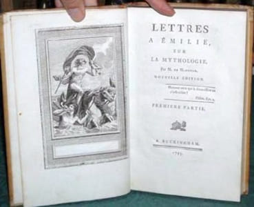 Lettres à Emilie sur la Mythologie. Tome 1.