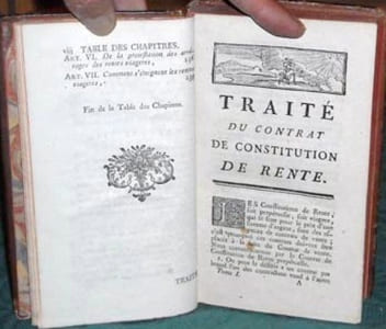Traité du Contrat de Constitution de Rente. Traité du Contrat de Change.