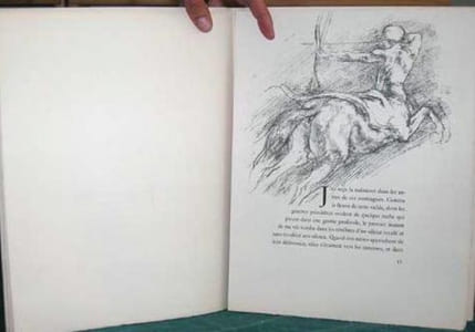 Le Centaure et la Bacchante.