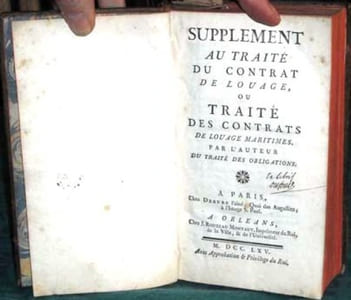 Traité des Contrats de Louage maritimes.