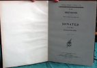 Partition Piano. Sonates. N°9327 et N°9328. 2 volumes.. BEETHOVEN Ludwig van