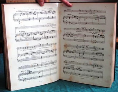 Partition Chant et Piano. Manon.