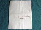 Lettre Autographe Signée de Corse du Sieur Benedetti en 1803.. BENEDETTI