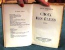Choix des Elues - Roman.. GIRAUDOUX Jean