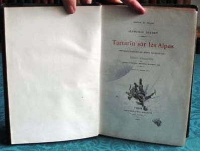 Tartarin sur les Alpes.