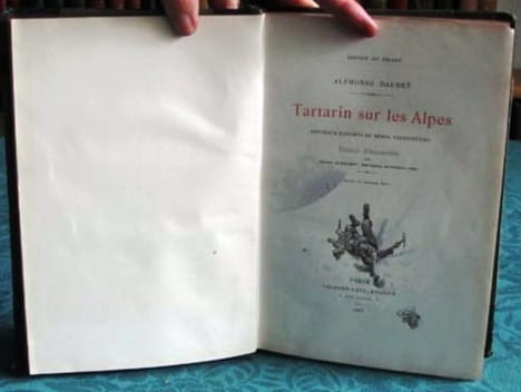 Tartarin sur les Alpes.. DAUDET Alphonse