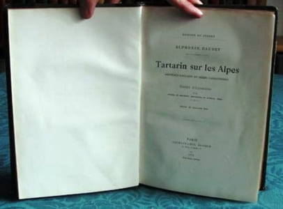 Tartarin sur les Alpes.