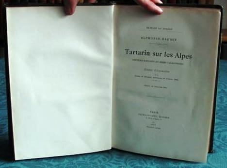Tartarin sur les Alpes.. DAUDET Alphonse