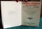 Histoire Générale des Peuples de l'Antiquité à nos jours. 3 volumes.. PETIT Maxime