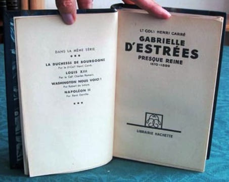 Gabrielle d'Estrées presque Reine 1570-1599 - Édition originale.. CARRE Henri