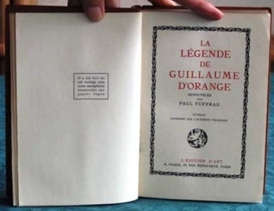 La Légende de Guillaume d'Orange.