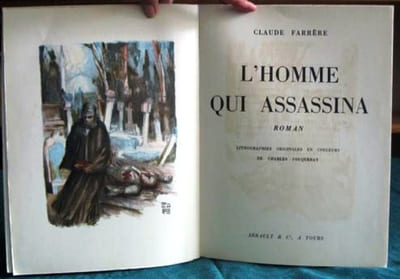 L'Homme qui assassina. Roman.