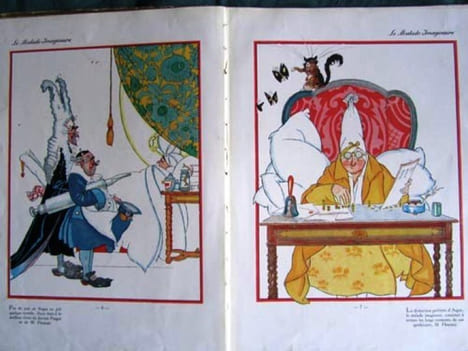 Le Malade imaginaire.. MOLIERE