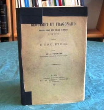 Journal inédit d'un voyage en Italie 1773-1774.. BERGERET - FRAGONARD