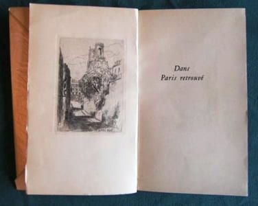 Dans Paris retrouvé - Édition originale.