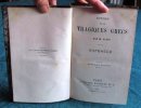 Etudes sur les Tragiques Grecs. Sophocle - Eschyle. 2 volumes.. PATIN (Henri Joseph Guillaume)