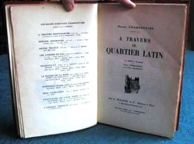 A travers le Quartier Latin.