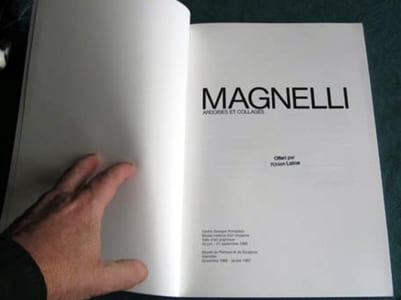 Magnelli, Ardoises et collages.