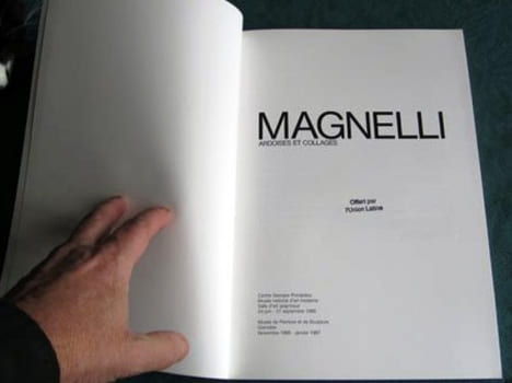 Magnelli, Ardoises et collages.. COLLECTIF