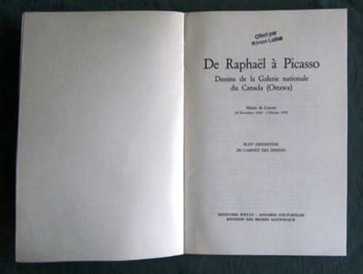 De Raphaël à Picasso.