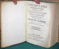 Dictionnaire vocabulaire François-Italien. 2 volumes.