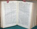Dictionnaire vocabulaire François-Italien. 2 volumes.. ALBERTI DE VILLENEUVE François