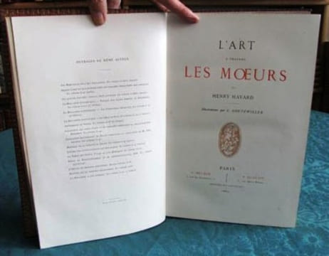 L'Art à travers les Moeurs.. HAVARD Henry