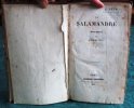 La Salamandre - Roman Maritime. 2 volumes - Édition originale.. SUE Eugène