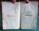 La Salamandre - Roman Maritime. 2 volumes - Édition originale.. SUE Eugène