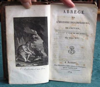 Abrégé de l'Histoire des Empereurs de Crévier.