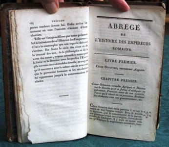 Abrégé de l'Histoire des Empereurs de Crévier.