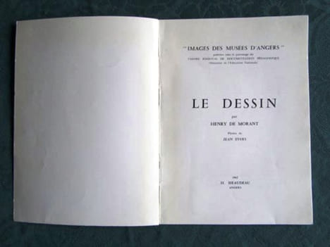Le Dessin.. MORANT Henry de