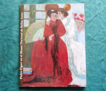 Pedro Figari en el Museo Nacional de Bellas Artes..