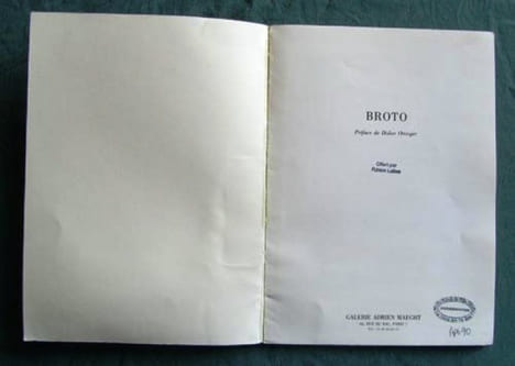 Broto.. MAEGHT Adrien