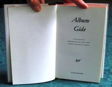 Pléiade. Album Gide. - Édition originale.
