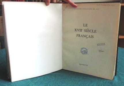 Le XVIIe siècle français.