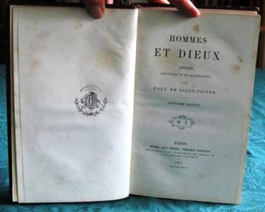 Hommes et Dieux. Études d'Histoire et de Littérature.
