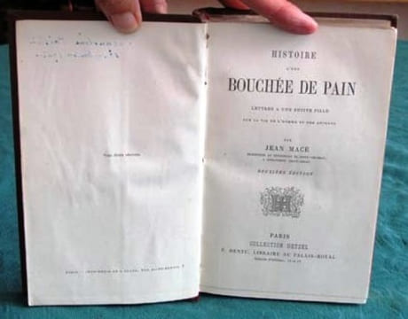 Histoire d'une bouchée de pain.. MACE Jean