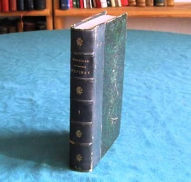 Mémoires de Madame d'Epinay. Tome 1.. EPINAY Madame d' - BOITEAU Paul