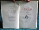 La Bibliographie de L'Escrime ancienne et moderne - Édition originale.. VIGEANT