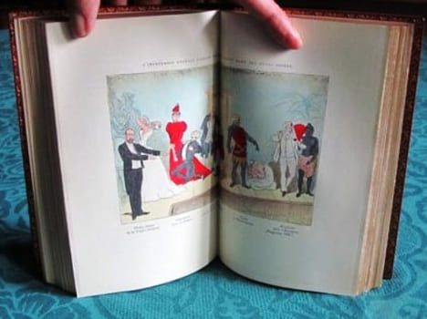 Crispi, Bismarck et la Triple-Alliance en caricatures - Édition originale.. GRAND-CARTERET John