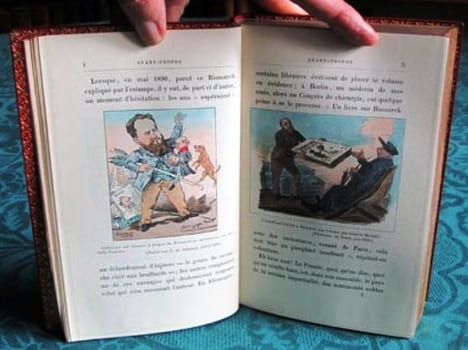 Crispi, Bismarck et la Triple-Alliance en caricatures - Édition originale.. GRAND-CARTERET John