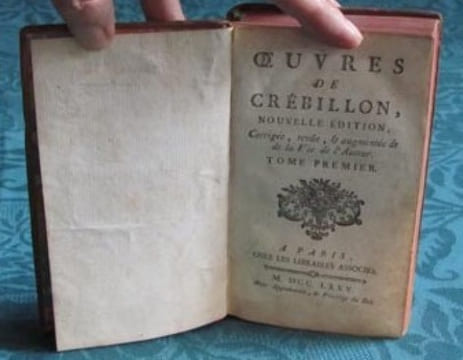 Oeuvres de Crébillon. 2 volumes.. CREBILLON Prosper Jolyot de (dit Crébillon père)