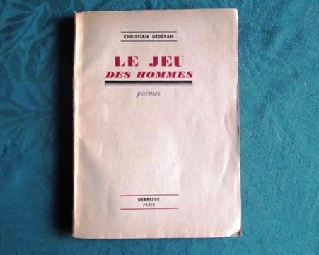 Le Jeu des hommes - poèmes.. DEDEYAN Christian