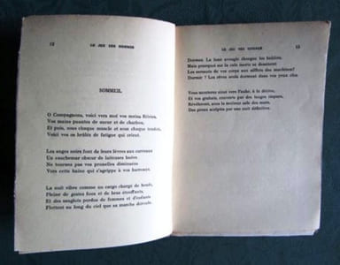 Le Jeu des hommes - poèmes.