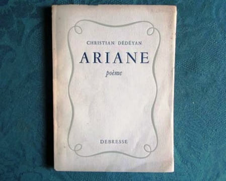 Ariane - poème.. DEDEYAN Christian