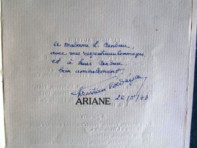 Ariane - poème.
