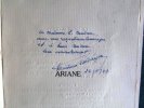 Ariane - poème.. DEDEYAN Christian