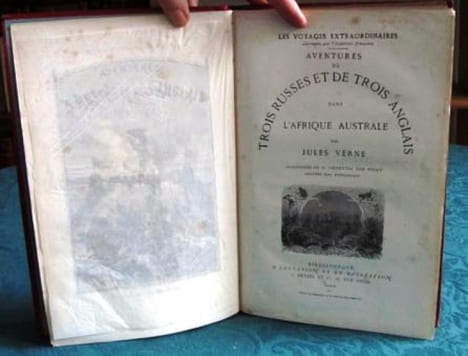 Aventures de trois Russes et de trois Anglais dans l'Afrique australe. (Aux initiales).. VERNE Jules