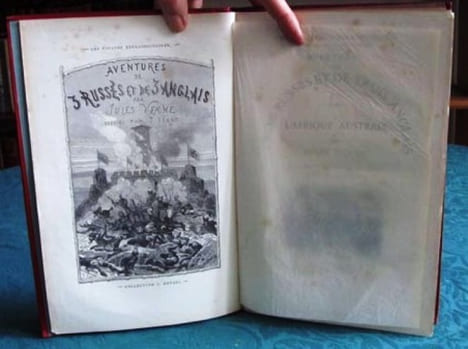 Aventures de trois Russes et de trois Anglais dans l'Afrique australe. (Aux initiales).. VERNE Jules